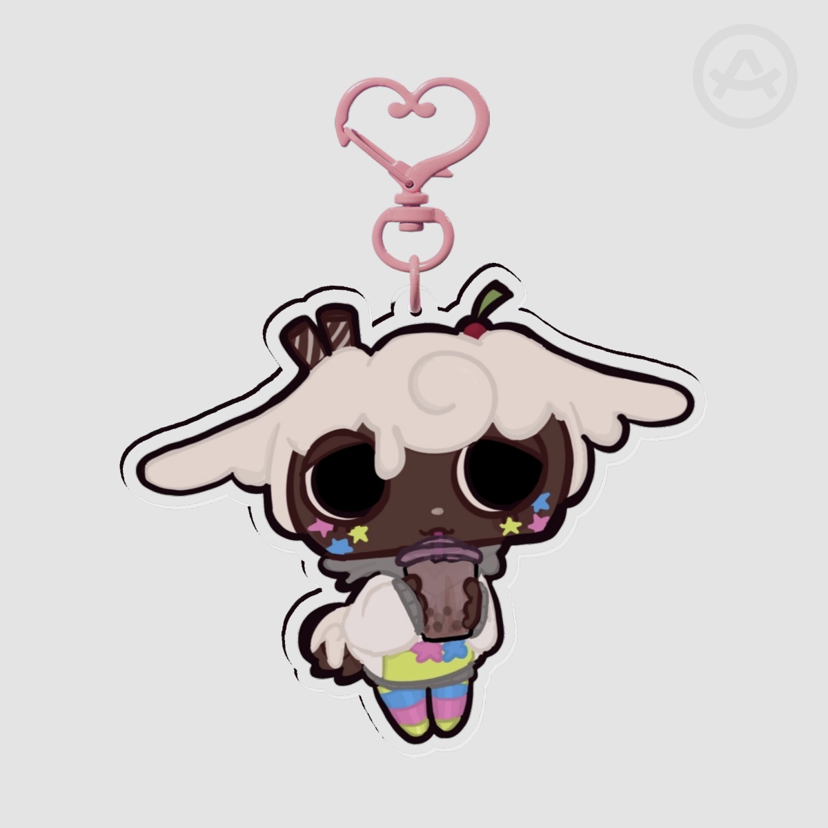 Cosmo Dandys World --- Classic Acrylic Keychain