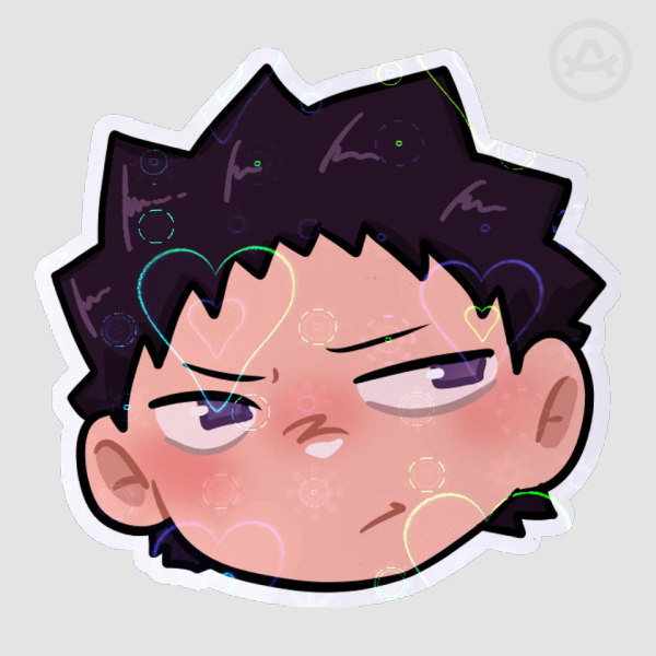 Iwaizumi Hajime Matching Sticker