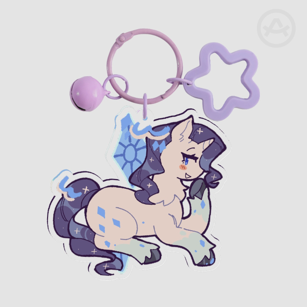 MLP Keychains - Rarity