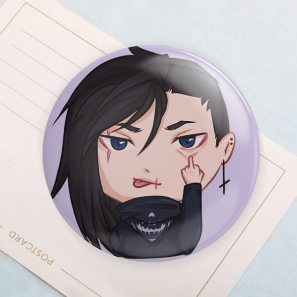 Bleh - Round Badges (Button Pins)