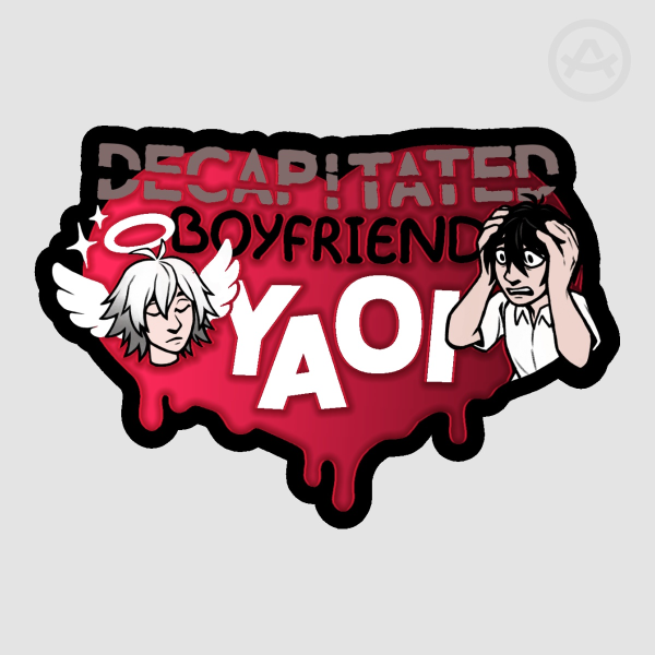 Weirdly specific yaoi trope sticker