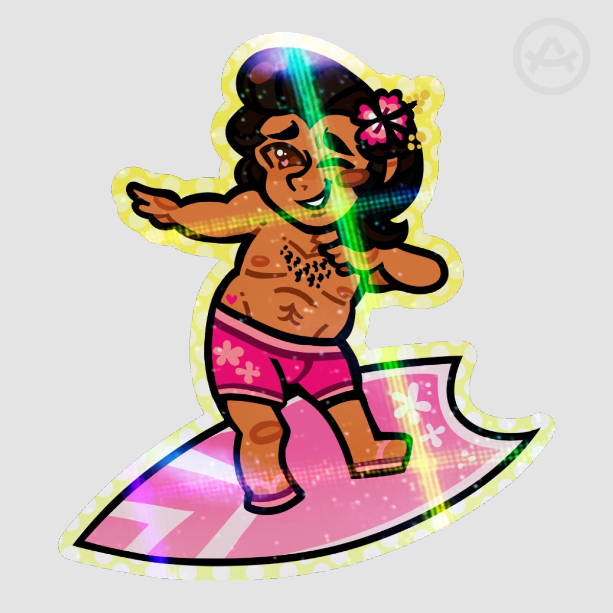 Diego Beach Sticker