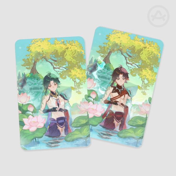 Double sided Xiao Photocard
