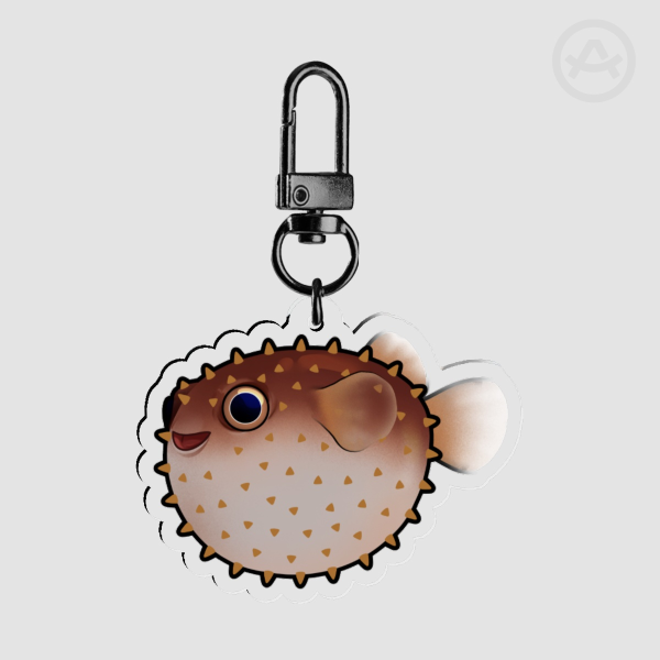 PufferFish Keychain