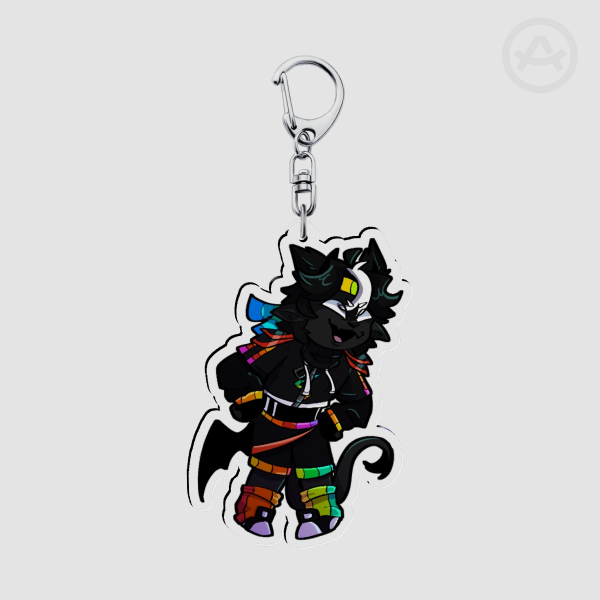 Spoke Keychain