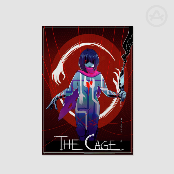 Kris, The Cage - Deltarune [Print]