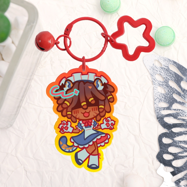 Maid FlameFrags Keychain
