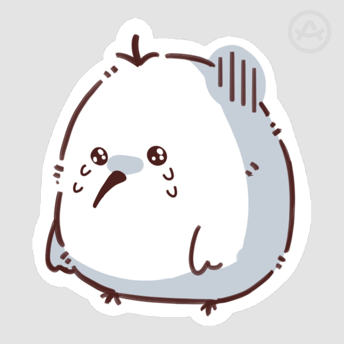 Gen-Birbo Die Cut Sticker E