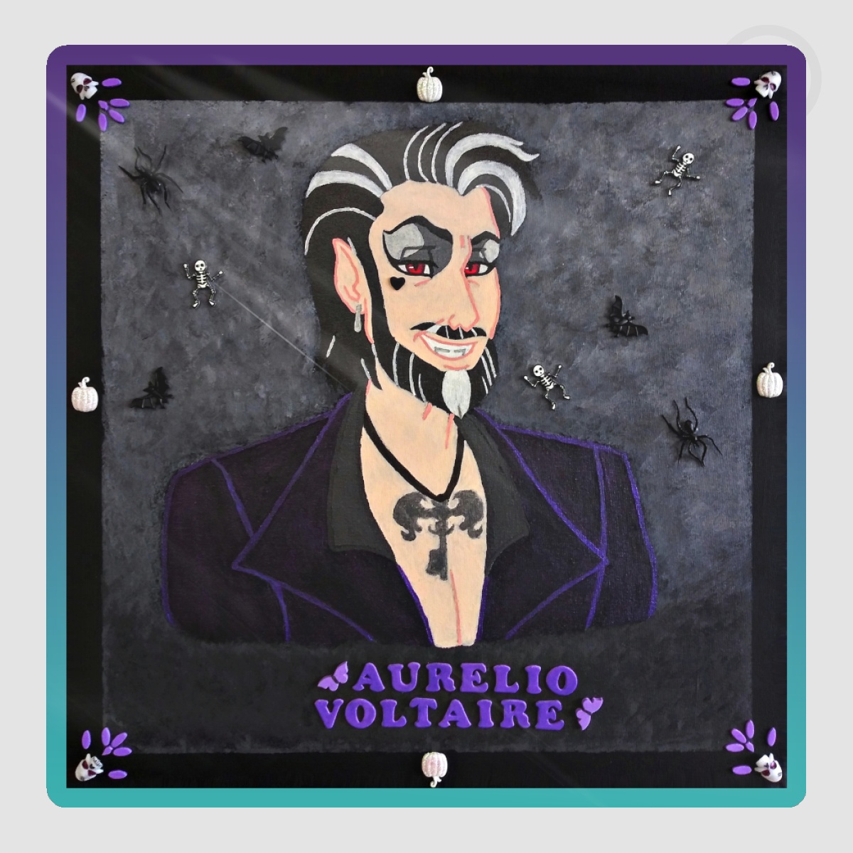 Aurelio Voltaire In Don Bluth's Art Style Stickers