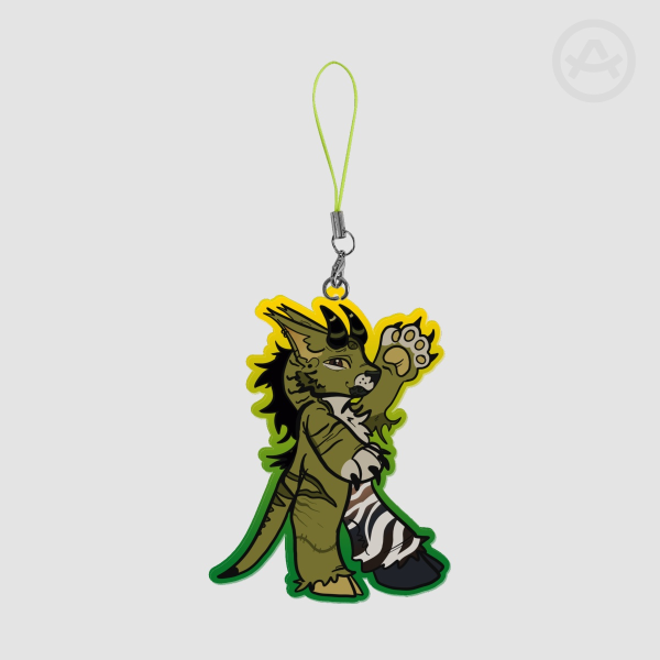 Acacia - Fursona - Keychain