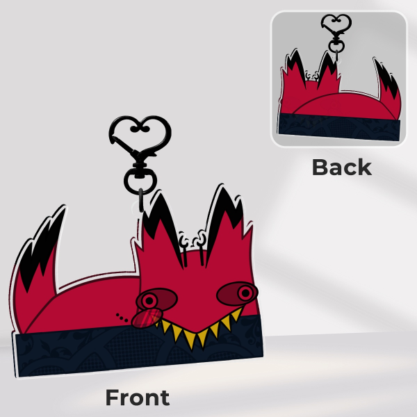 Cursed Cat Badge Ribbon Holder