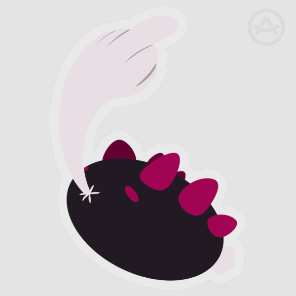 Angy? Pyukumuku Sticker