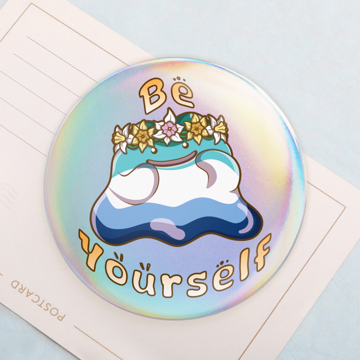 Pride Ditto - Gay  Holographic Badges