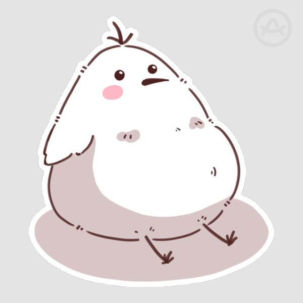Gen-Birbo Die Cut Sticker A