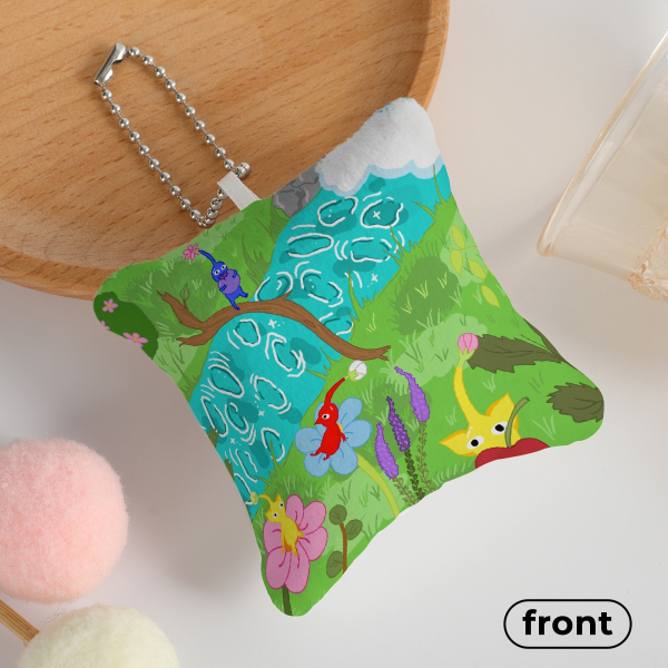 Mini Pillow Pikmin Keychain