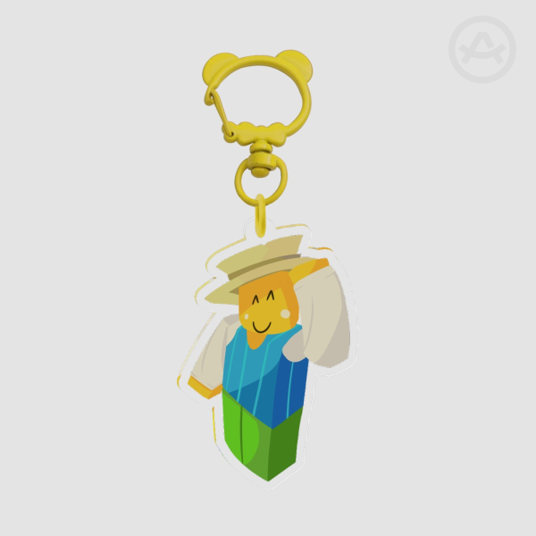 NEWCOMER Acrylic Keychain // Harm's Way (ROBLOX)