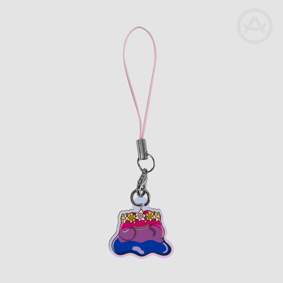 Pride Ditto - Bisexual  Rainbow Acrylic Keychains