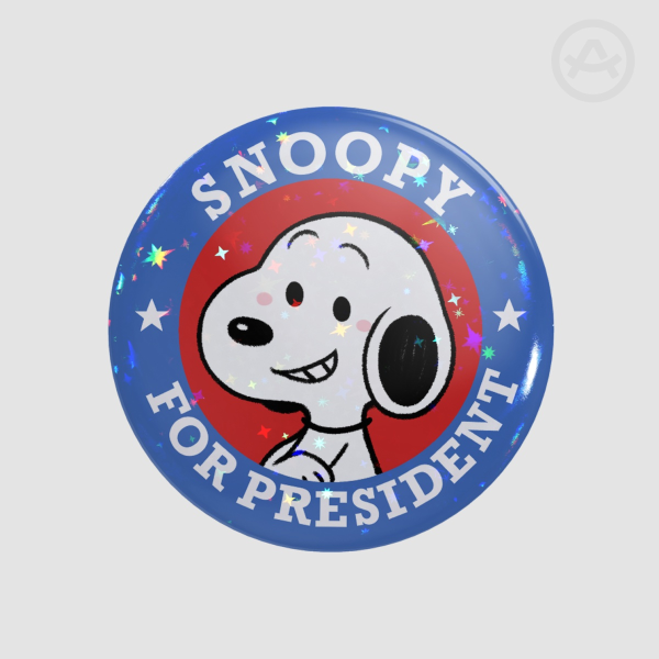 Snoopy for president┊Round Pin