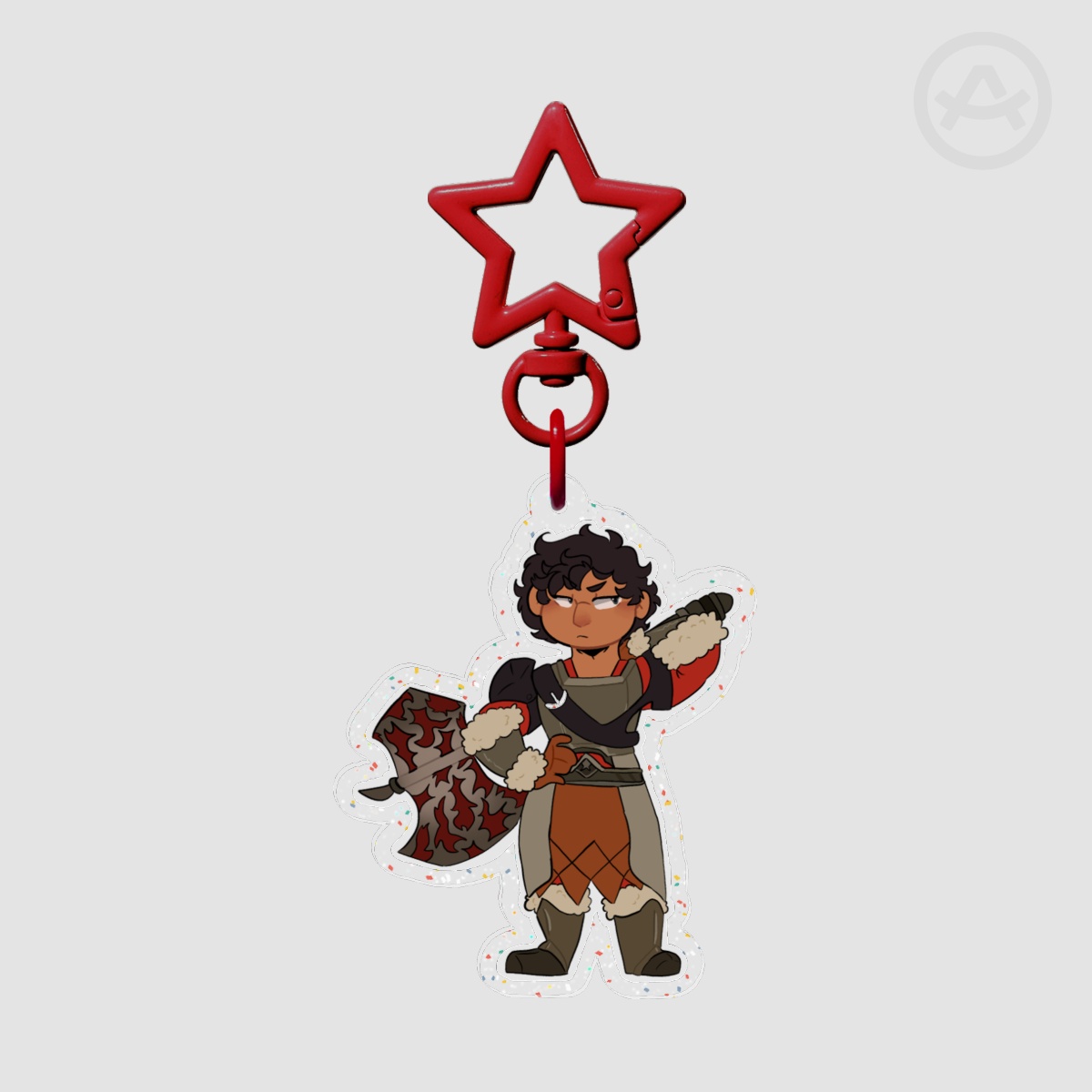 Aaron D&D Keychain
