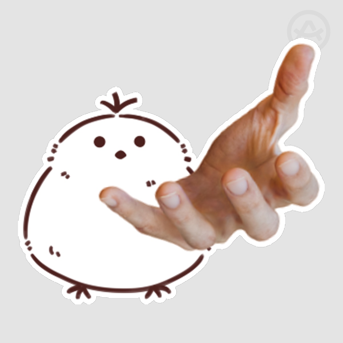Gen-Birbo Die Cut Sticker B