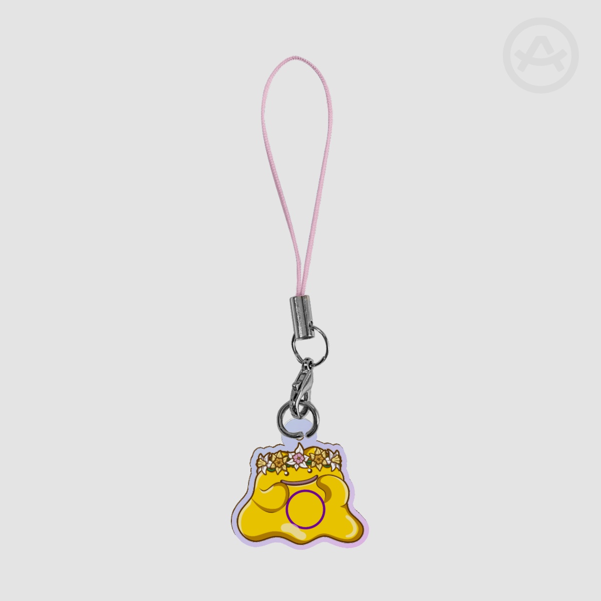Pride Ditto - Intersex  Rainbow Acrylic Keychains