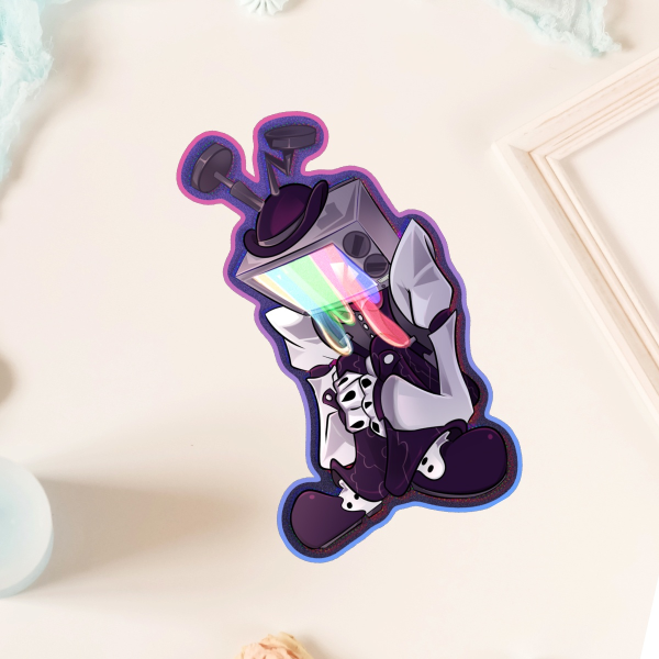 Mr Puzzles (Static Trip Sticker)