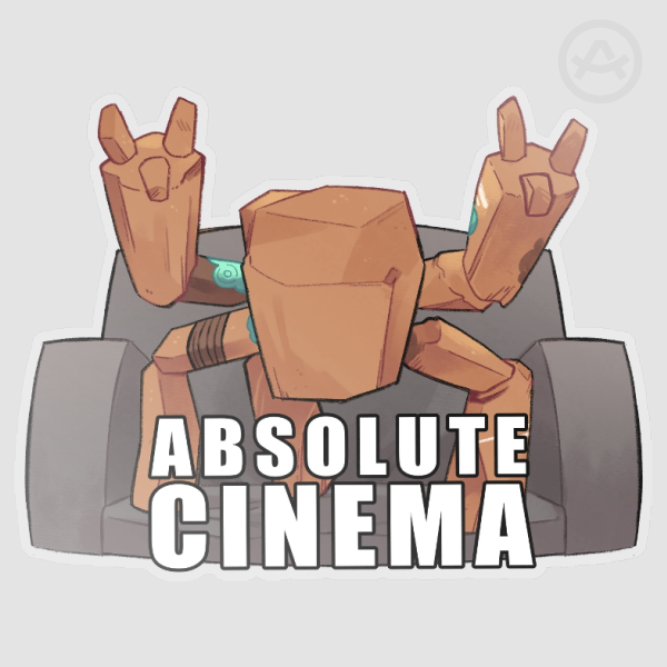 Rocky Absolute Cinema Sticker [PHM]