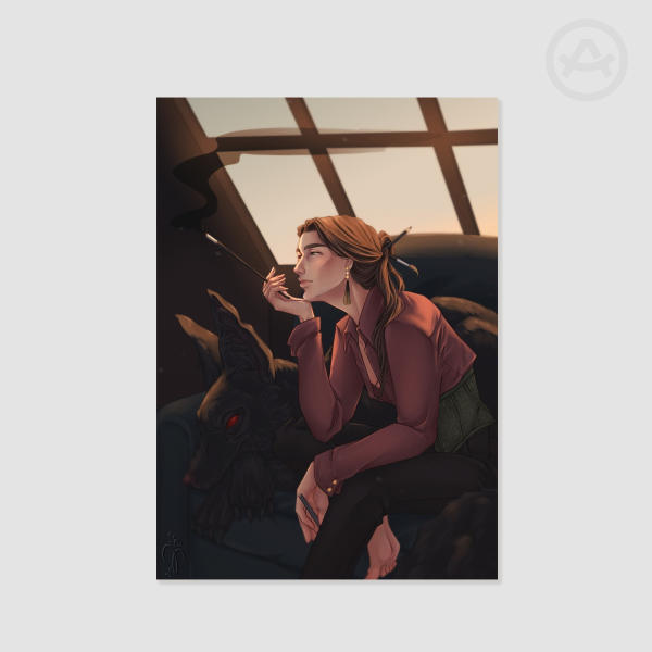 The artist Poster