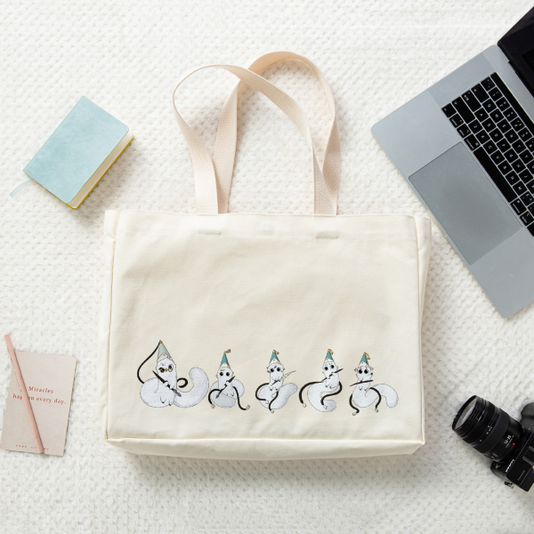 brush buddy witches totebag!