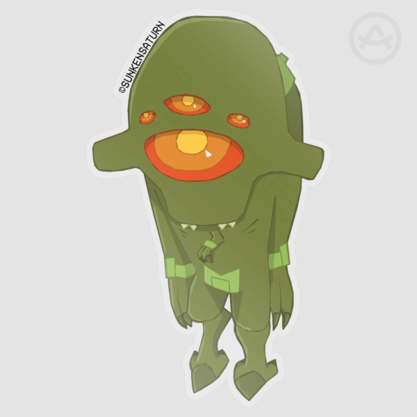 Half-Life Vortigaunt Chibi Sticker
