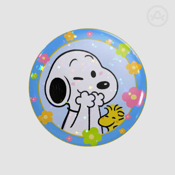 Snoopy┊Round Pin