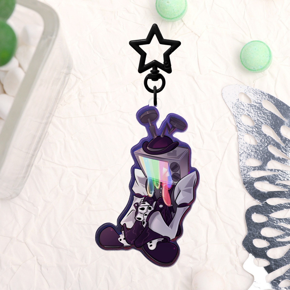 Hazbin Hotel Sir Pentious Sticker by The only blueberry - ACGGOODS