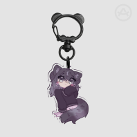 Tsuki Cozy Outfit Keychain
