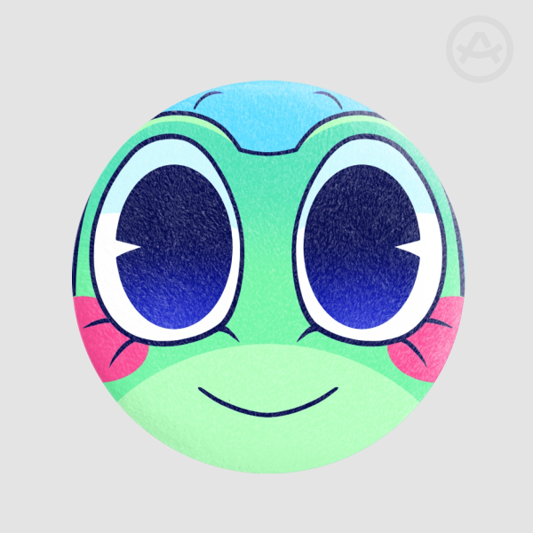 Ribbit Plush Pin