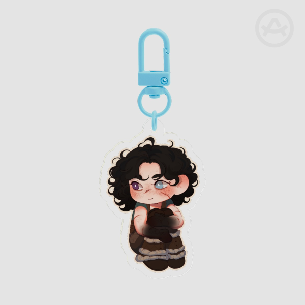 Val chibi - Clear Acrylic Keychain