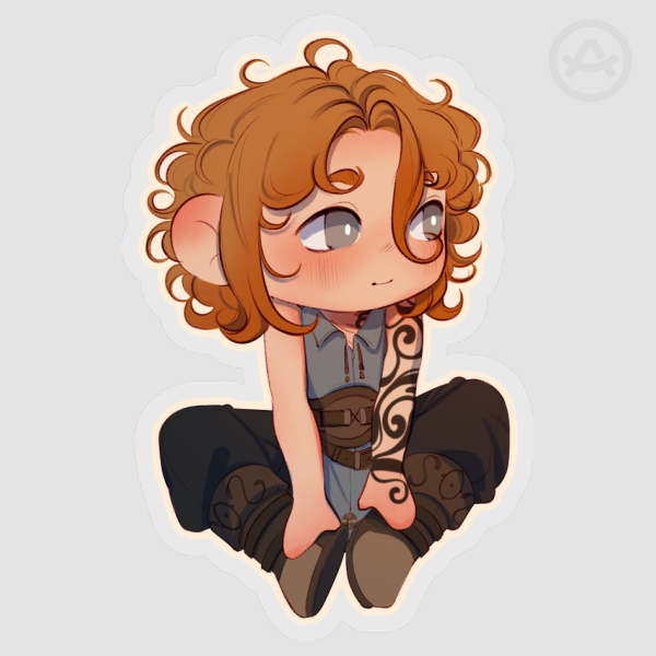 Jack chibi - Clear Sticker