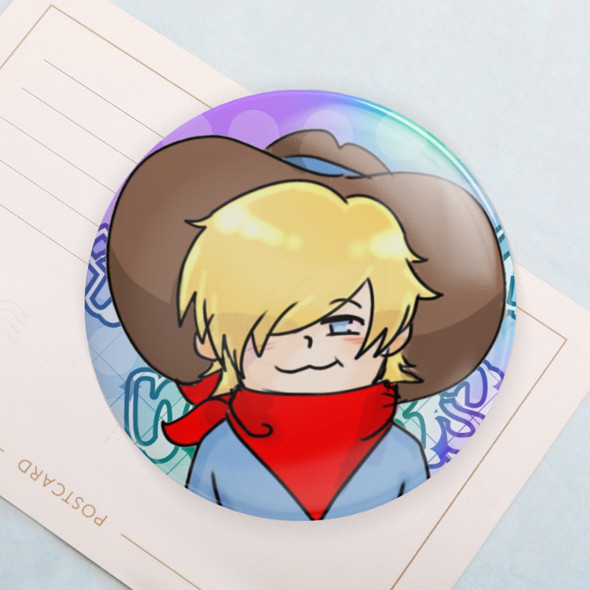 Clay chibi (Button Pins)