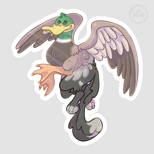 Duck Griffin 2.5" sticker