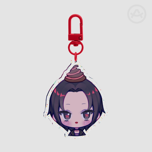 Nana Glitter Acrylic Keychains