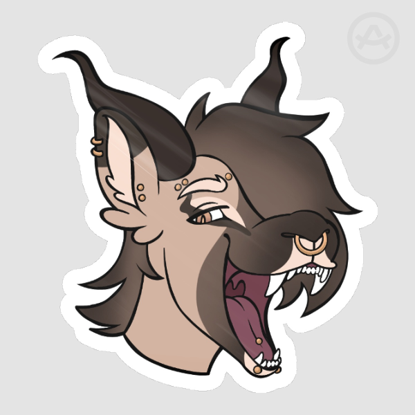 Fang Maw Sticker