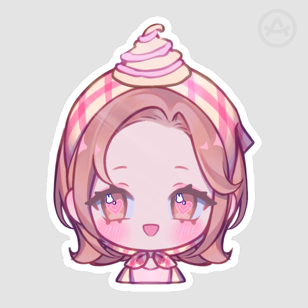 Hachi Die Cut Stickers