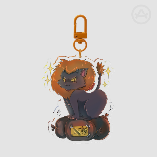 Z(odiac)DN - LEO -  Keychain
