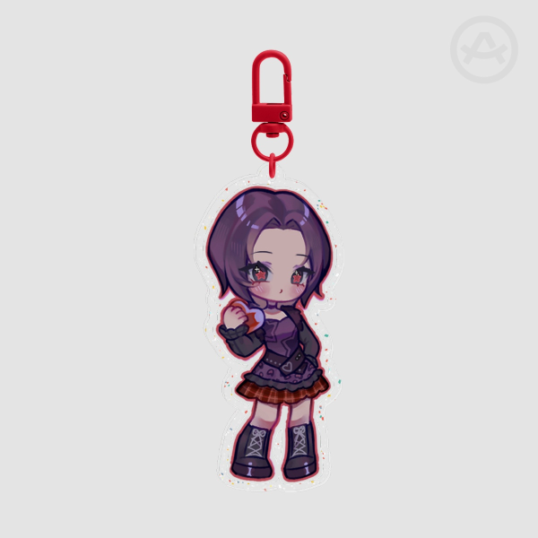Nana Glitter Acrylic Keychains