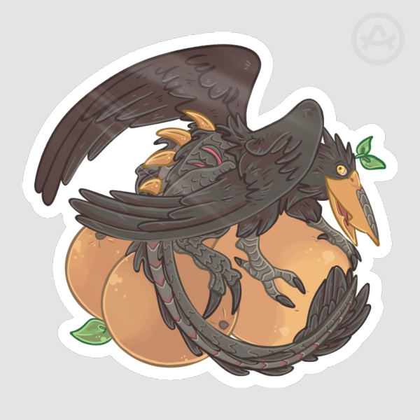 Raven Griffin 2.5" sticker