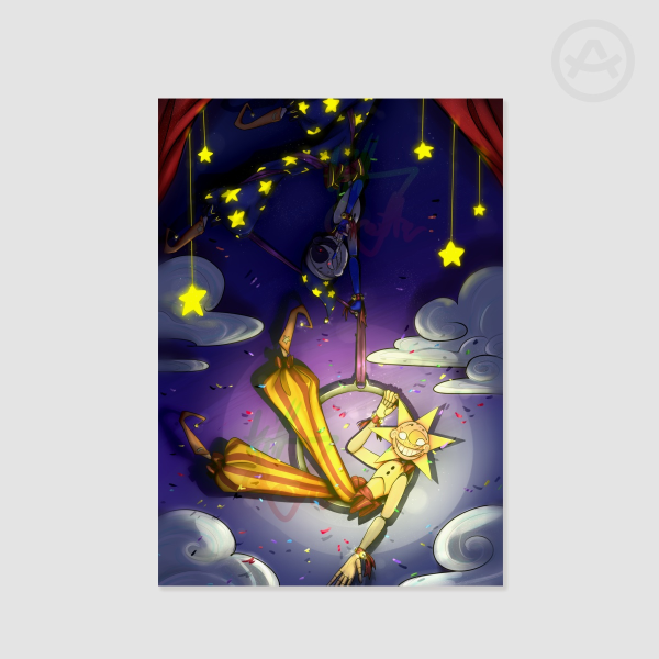 Sun and Moon Poster Printing