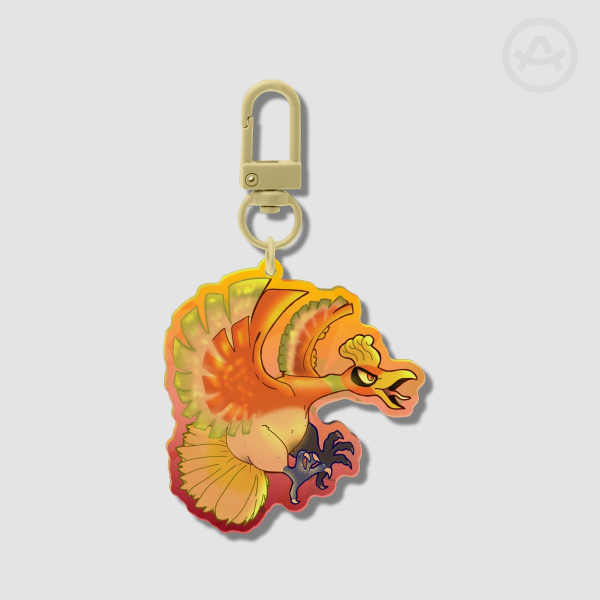 Ho-Oh HeartGold Keychain
