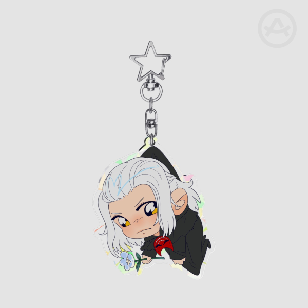 Hades Holo Acrylic Charm