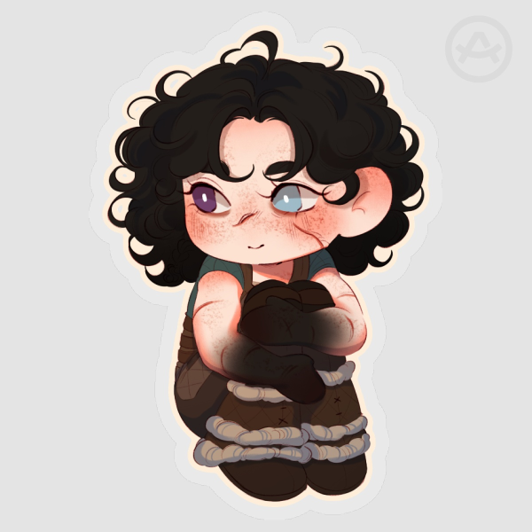 Val chibi - Clear Sticker