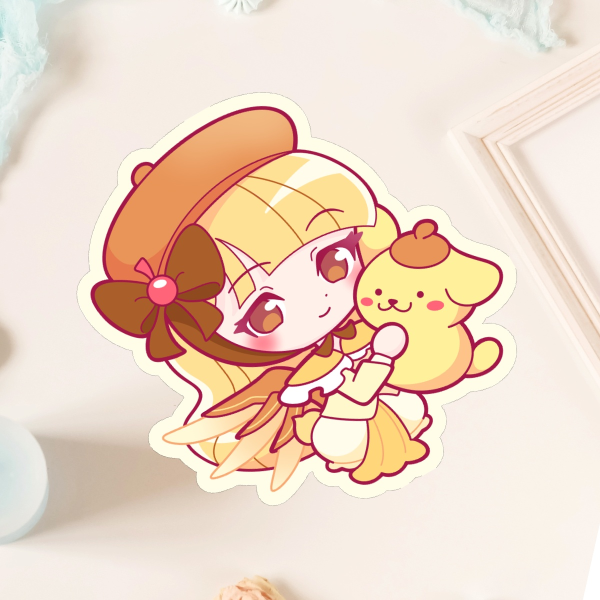 Mercy x Pompompurin Overwatch Sticker