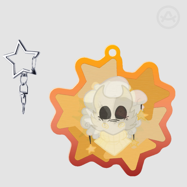 The Dreamer/Folly || Regretevator The Cleave Lenticular Keychain